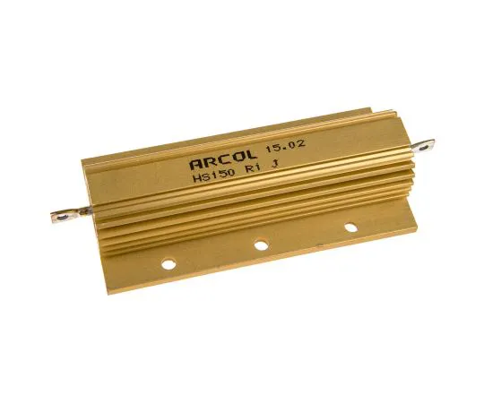 63-4758-92　ArcolHS150系列铝合金厚板轴向线材贴装电阻，100mΩ±5% 150W　HS150 R1 J