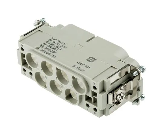 63-4760-34　韩K系列尺寸24 B连接器插口，男，13路，100A, 690 V　9380122651
