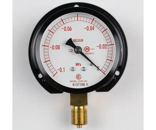 65-4278-79　Normal Pressure Gauge (Φ75) Vacuum Gauge (Negative Pressure Gauge) Vertical B Frame -0.1~0 MPa　AC20-231
