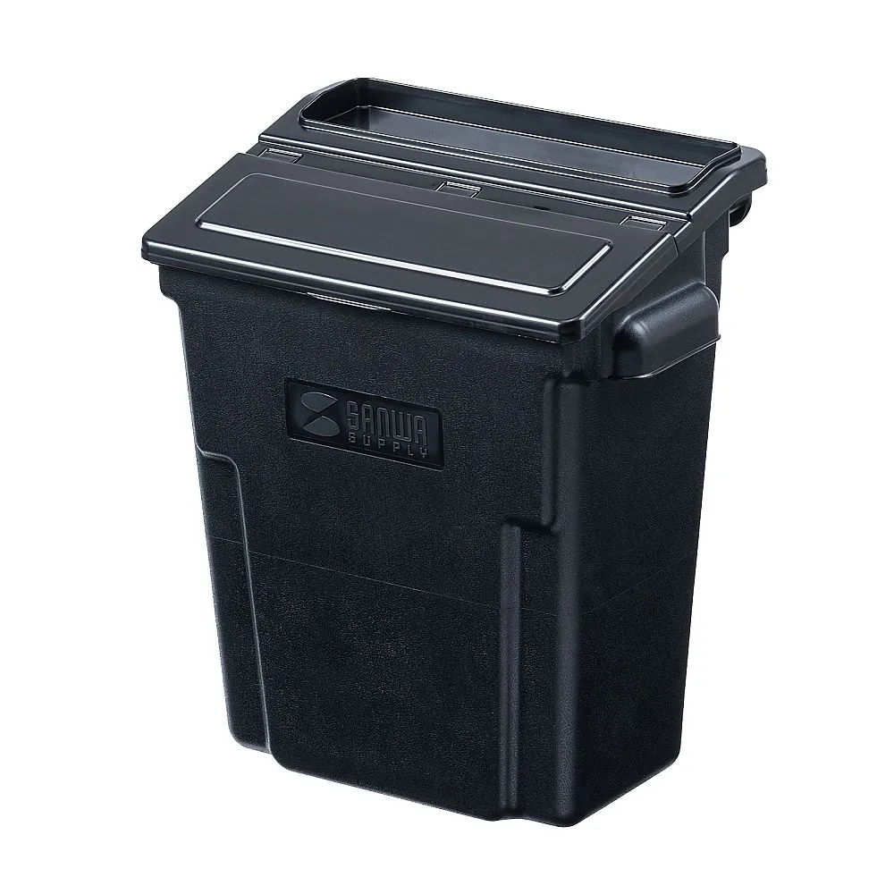 68-0710-34　Side Box with Lid for 3-Level Wagon Large Black　CART-FA3ST1BK