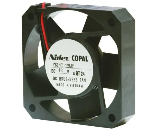 63-4814-06　Axial Fan Supply Voltage 12 V dc 62x62x14.5mm DC　F614T-12MC