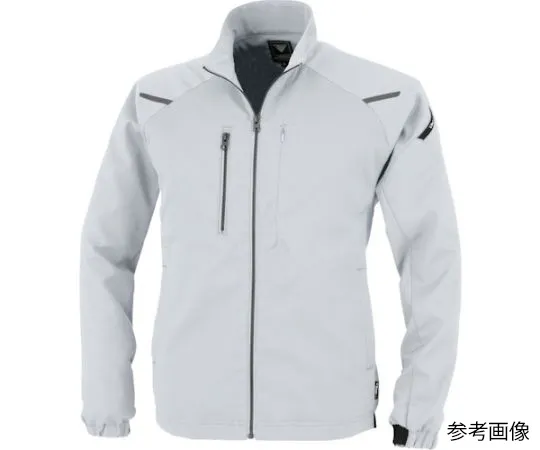 65-8405-59 Long Sleeve Blouson Silver Gray 3L 1814-22-3L