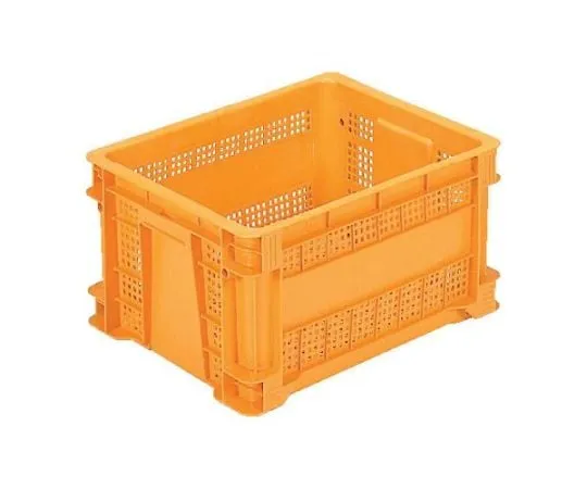 68-1815-12　450x345x240mm/28.4 L Container (Amber)　EA506AB-238