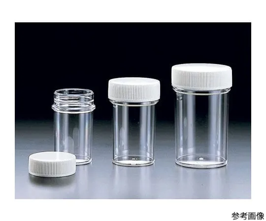 64-3690-71　C型苯乙烯容器 (扭转盖) 140mL　02210