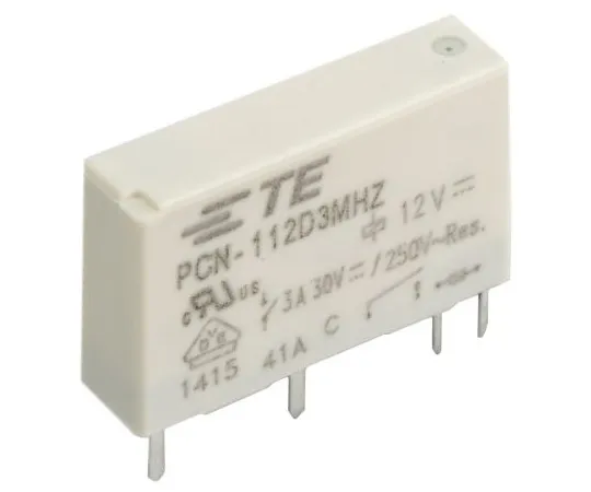 63-4831-62　TEConnectivityPCNSPNO非锁定继电器PCB安装，12V直流线圈，3A　PCN-112D3MHZ
