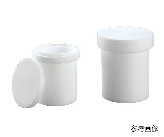 7-636-11　聚四氟乙烯坩埚 (带盖) 25mL