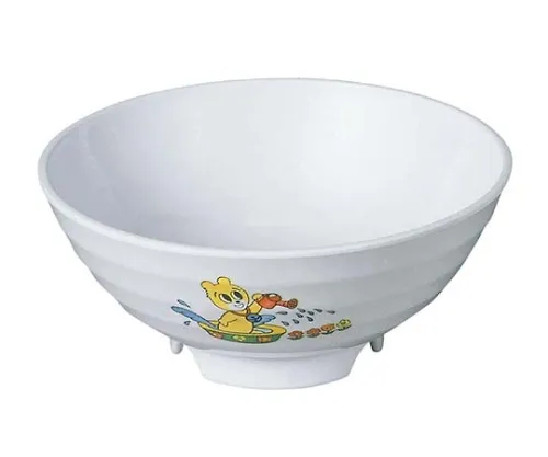 61-6837-66　Melamine Children's Tableware Ramen Rice Bowl (Small) KF-18 500 mL　2913600
