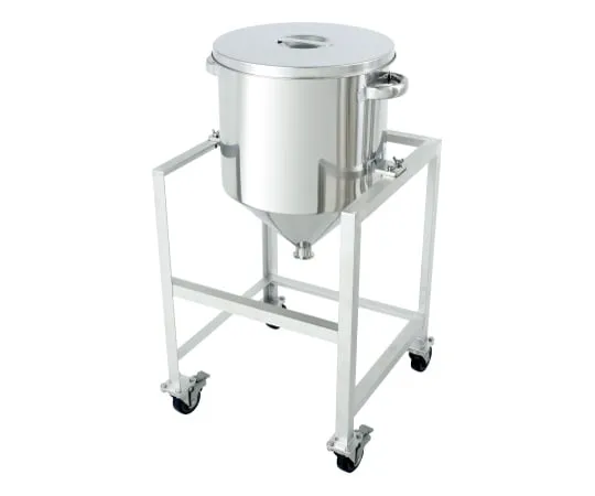 62-8610-22　Hopper Type Stainless Steel Universal Container with Stand 150L　HT-ST-ASC-565