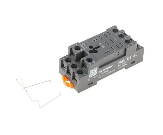 63-4665-74　用于RS PRO RKL继电器的RS PRO RKL继电器3 PDT 11针，DIN导轨，300V　121-7826