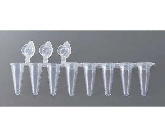 67-3044-42　8-Strip tube with PCR Cap 0.1 mL Flat Cap 60 x 2 Bags　PCR-8SAC-RT-1-C