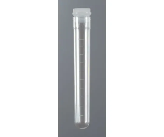 67-5190-25　Round Bottom Test Tube 10 mL with Cap Sterilized 20 Pieces x 50 Bags　13003800