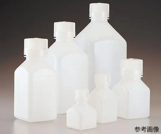 64-5229-44　Square Bottle HDPE 30 mL 1 Bag (12 Pieces)　2018-0030JP