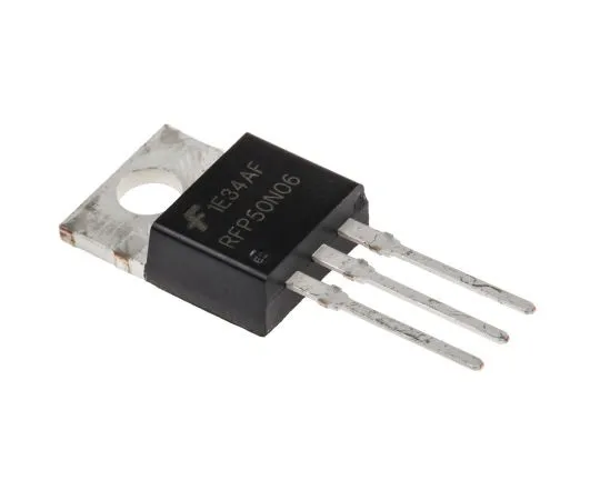 63-4764-91　RFP50N0 6 N通道MOSFET, 50 A, 60 V兆FET,3引脚TO-220AB安森美半导体　RFP50N06