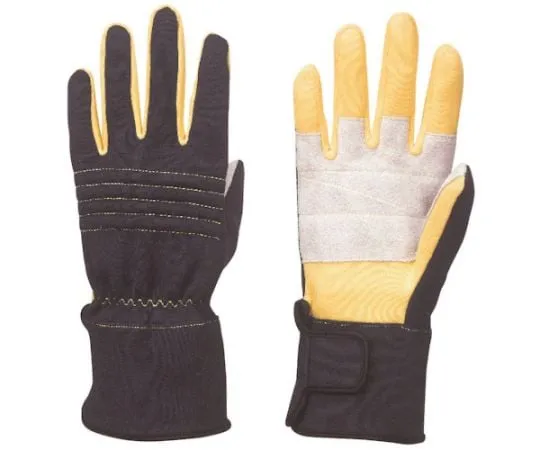 64-6745-93 KC-30 Fire Service Ceramic Leather Gloves Navy L KC30-NL