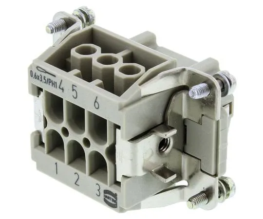 63-4663-45　Heavy-duty Connector Han E Series Female 7 Pole  16 A 500 V　09330062701