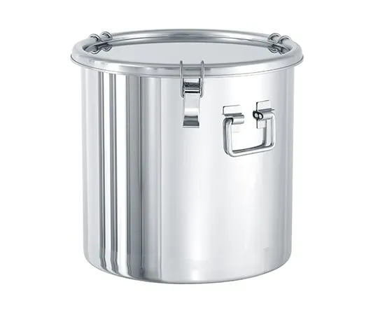 63-1207-91　Sealed Container with Folding Handle (clip type/CR) 4L　CTHF-18PCA