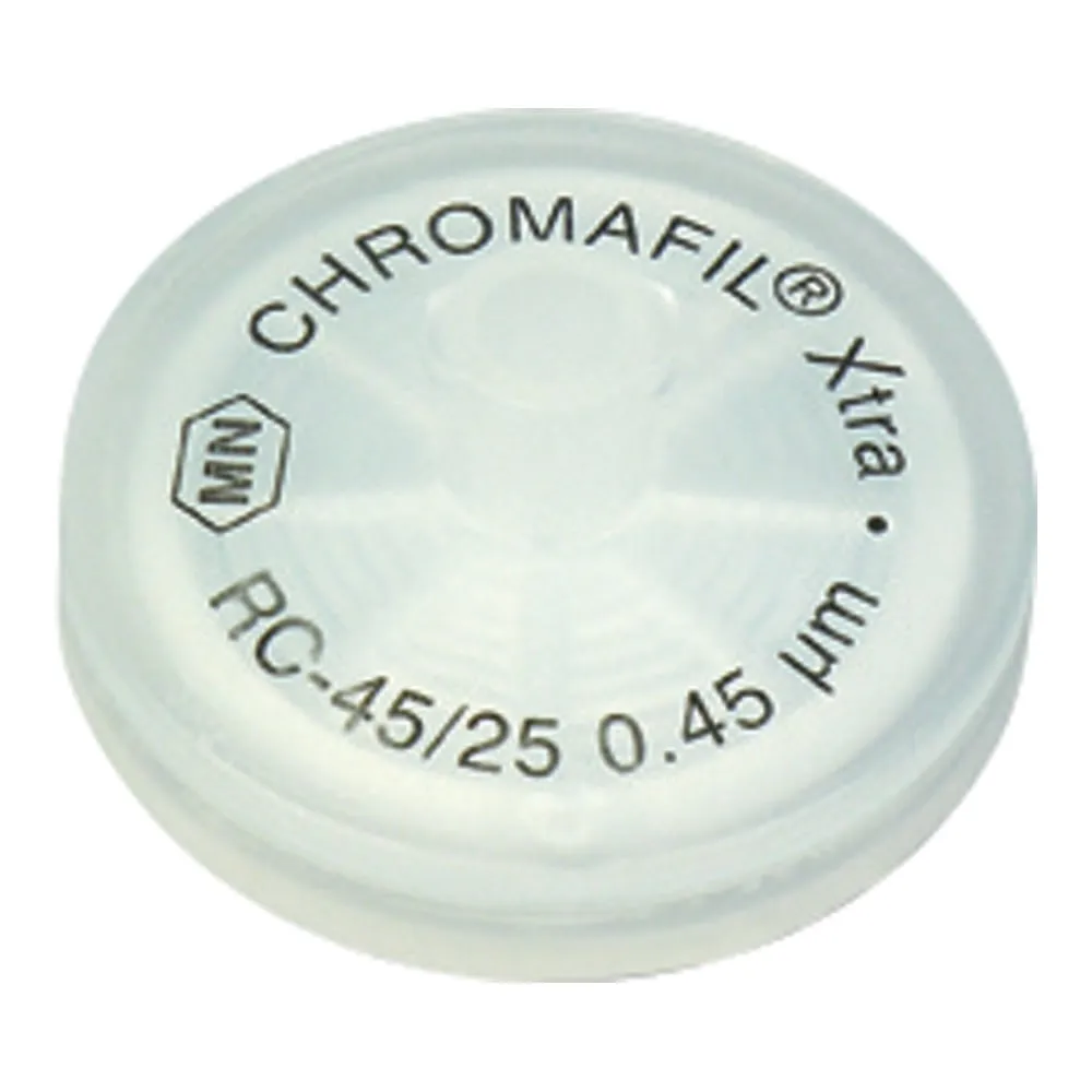 4-4345-01　Syringe Filter (Cellulose/CHROMAFIL) 0.45 Um Phi 13 mm Natural 100 Pieces　729237
