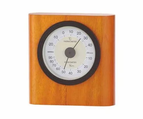 61-6866-16　温度湿度计100 x 104 x 35 mm205G (礼品盒) Maple　TM-642