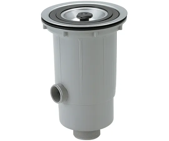 68-0507-60　Deep Drain Trap G2 Screw Overflow Resin Basket Specification　TO-195BKWP