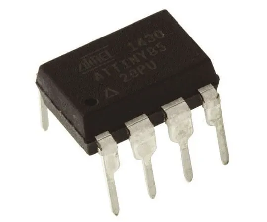 63-4684-82　微芯片技术ATTINY85-20PU,8位AVR微控制器，20MHz,8kB闪存，8PinPDIP　ATTINY85-20PU