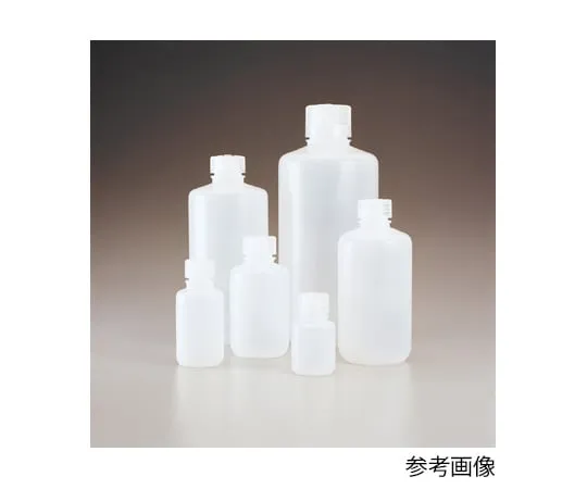 64-5229-60　Narrow Mouth Lightweight Bottle HDPE 60 mL 1 Case (72 Pieces)　2089-0002
