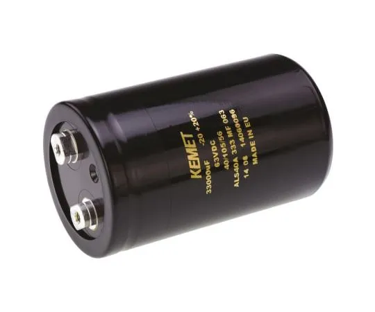 63-4778-41　凯美特33000μF63Vdc铝电解电容器，底盘安装66 x 105 mm+105°C 66 mm 105 mm　ALS40A333MF063