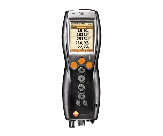 61-0104-71　［已停用］testo330-1Ll燃烧废气分析仪 (O2, CO)　6323306