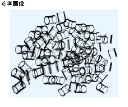 65-8687-21　Glass/Raschichling Diameter 5.0 x Height 5.0 mm 1 Set (100 Pieces)　638-0505