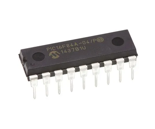 63-4777-48　单片机PIC16F84A-04/P,8位PIC单片机，4MHz, 1024 x 14字，64 x 14字闪存，18PinPDIP　PIC16F84A-04/P