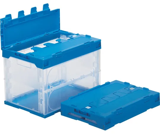 67-7114-41　Container 60B-B Transparent/Blue　55506000TMBL