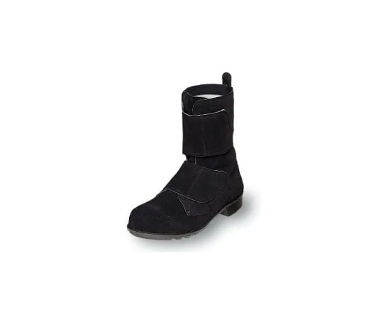 64-6540-29 Heat Resistant Boots Velcro Black 23.5 cm B520