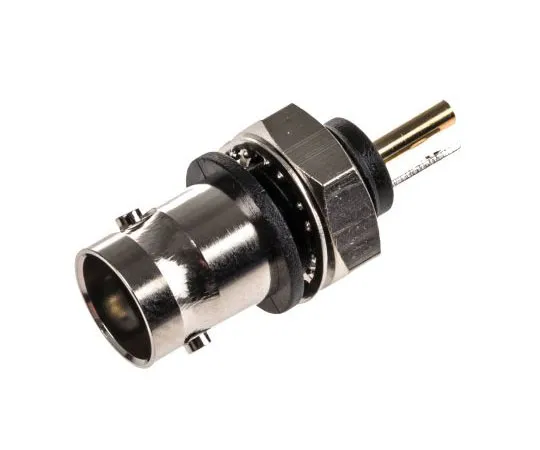 63-4722-37　Telegartner直线50Ω面板安装BNC接头，插孔，镍，焊点终止　J01001D0043