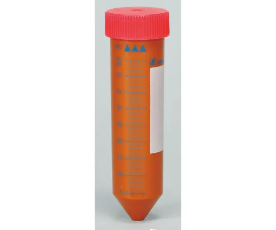 63-2978-23　V底部离心管光遮蔽型 (棕色) 红帽50 ml　62.548.304