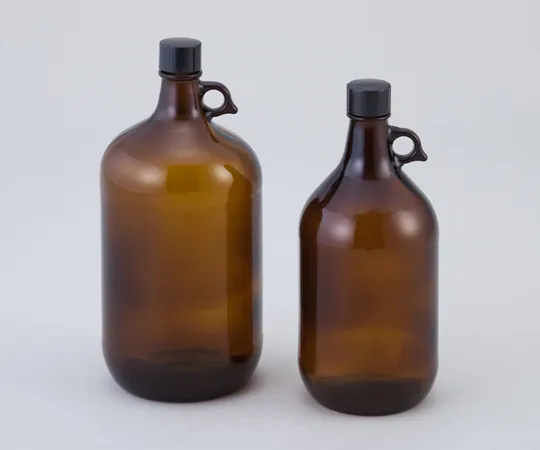 1-1843-03　［已停用］琥珀色加仑瓶PE和PTFE盖衬垫2365mL　02-912-271
