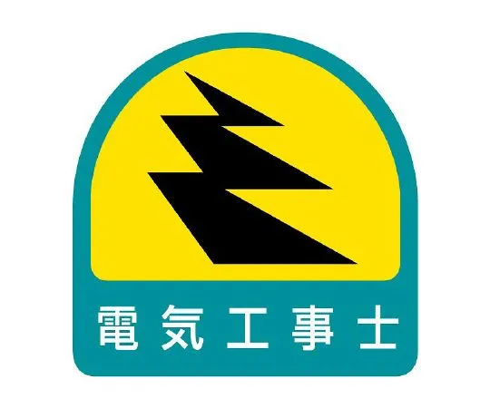 62-6110-13 Helmet Sticker Electrician 1 Sheet (2 Sheets) 851-52