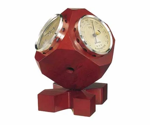 61-6863-97　三重气象计135 x 110 x 110 mm600G (礼品盒)　BM-633