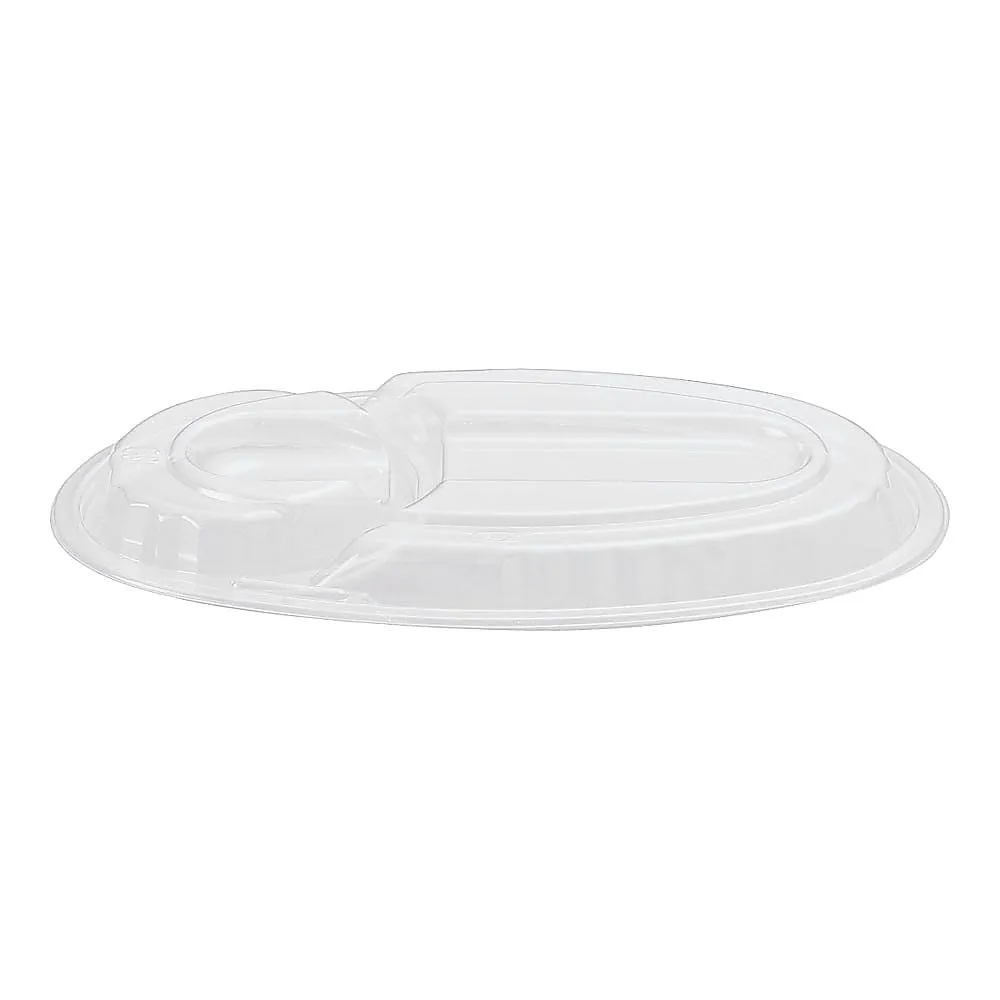 64-9288-03　Curry Container White (50 Pieces) Lid　GKL3402