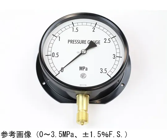 65-4305-86　Sealed Pressure Gauge (150Φ) Vertical B Frame 2.5 MPa　BG10-241