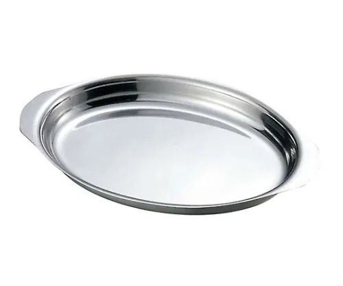61-6841-96　IKD 18-8 Gratin Dish #100 9 inch　1445900