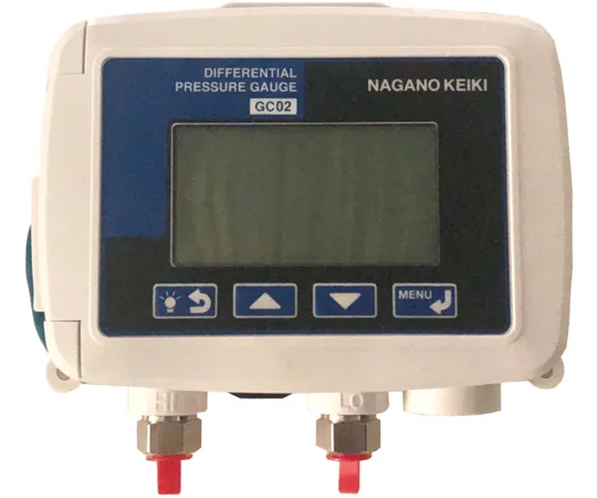 65-4313-71　［Out of stock］High Precision Digital Differential Pressure Meter 0~100 Pa　GC02-201