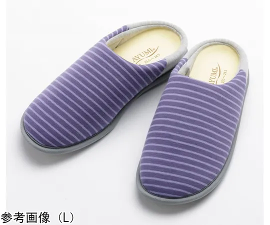 68-9381-81 Nursing Care Shoes Purple M Both Feet 2236