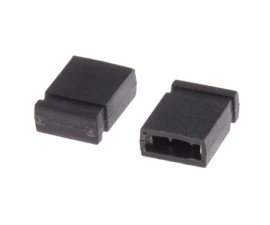 63-4746-09　RS Pro Shorting Link Female Straight Black Closed Top 2 Way 1 Row 2.54 mm间距　251-8503