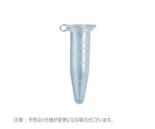 65-3776-96　Micro Tube Snap Cap 0.6 ml with Scale Sterilized 1 Set (1000 Pieces x 10 Pieces)　3449