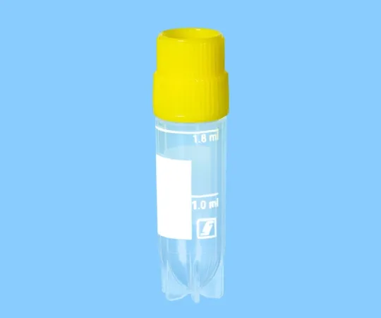 63-2980-20　冷冻管 (外盖黄色) 2.0ml　72.379.004