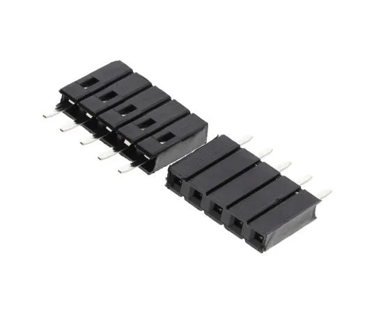 63-4745-87　RS PRO 2.54毫米间距5路1排直PCB插座，通孔，焊点终止　251-8200