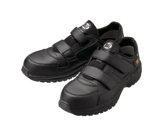 67-3127-31 JSAA Class B Certified Ultra-Lightweight Static Sneakers with Toe Box Black 22.0 cm SL-615S-BK-22.0