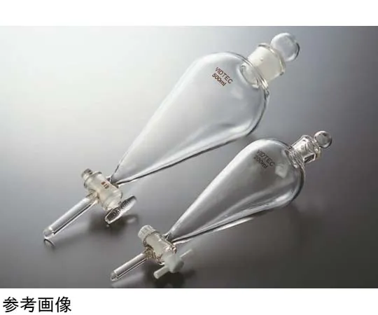 65-6844-22　Conical Funnel Separatory Thickness Type 50 mL G Cock　2120-01