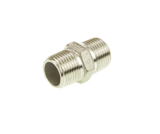 63-4834-55　RS PRO不锈钢六边形六边形乳头1/2中R (T) 雄性x 1/2中R (T) 雄性1.65中　499-3041