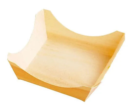 62-6654-73　［Discontinued］Wood Container Square Type (100 Sheets) Large　23903