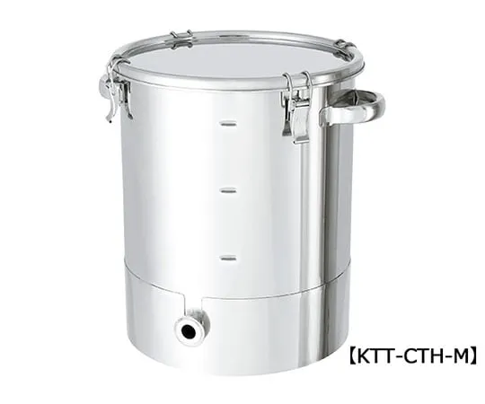64-5067-12　Single-tapered airtight Container with Scale Clip-on 20L　KTT-CTH-M-30